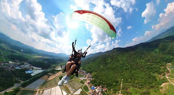 广州佳松岭滑翔伞基地
