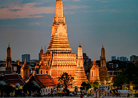 白玉兰号夜游湄南河