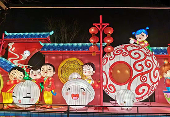 淄博花灯齐彩城第 27 张图片