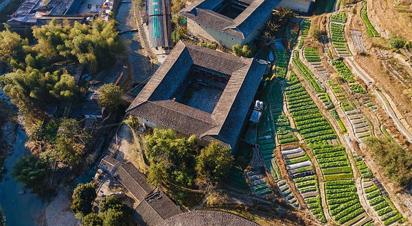 土楼南靖景区塔下景点