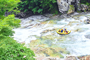 霍山大峡谷漂流