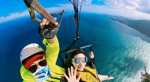 头号玩家陵水香水湾国际滑翔伞营地