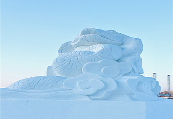 哈尔滨外滩雪人码头第 34 张图片