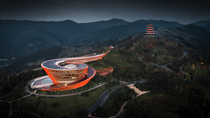 成都龙泉山丹景台旅游景区第 4 张图片