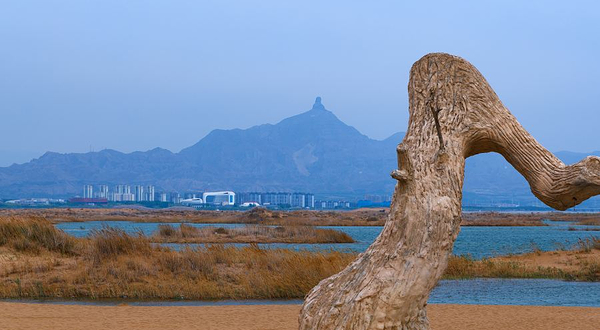 甘德尔山生态景区-成吉思汗雕像