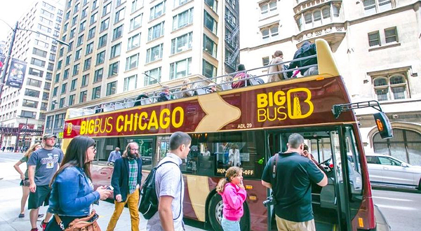 Big Bus Chicago芝加哥随上随下观光巴士
