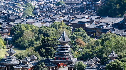肇兴侗寨-鼓楼群第 1 张图片