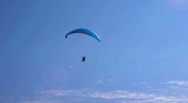 金家山滑翔伞基地