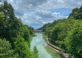 帽峰山森林公园天湖