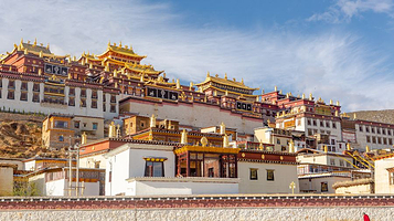 松赞林寺寺门楼