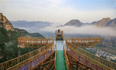 涞野水帘云田·山外山景区第 2 张图片