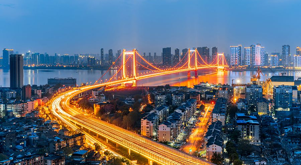 鹦鹉洲长江大桥