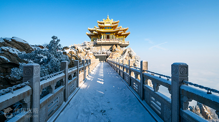 老君山金顶道观群第 6 张图片