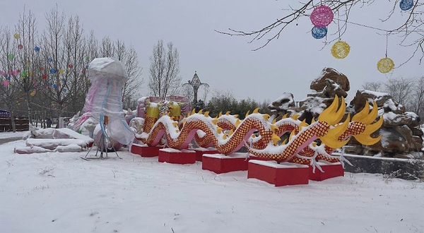 商丘市黄河故道鹿岛欢乐园