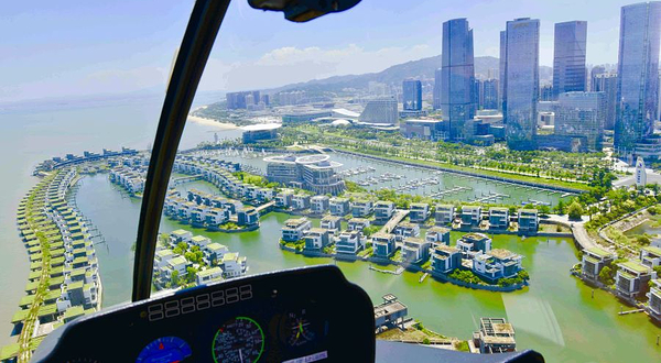 厦金湾直升机观光体验