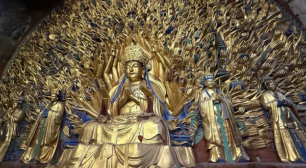 大足石刻宝顶山景区-观音庙