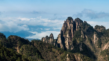 安徽黄山九龙峰风景保护区