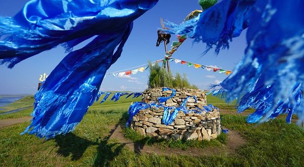 190天边草原游牧部落