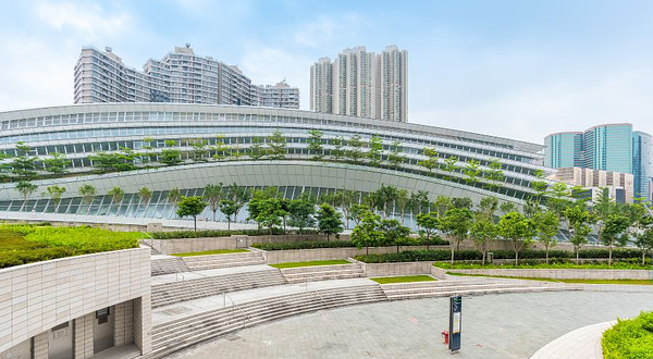 香港西九龙站绿化空间