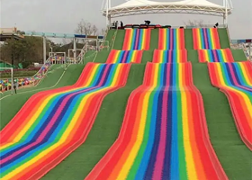 七彩乐滑彩虹滑道
