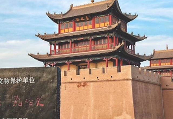 嘉峪关文物景区-亭子第 1 张图片