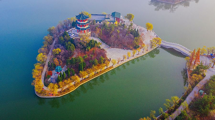 莱西月湖公园第 1 张图片