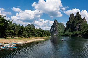漓江风景区-黄布倒影
