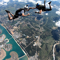 海花岛蔚蓝跳伞基地
