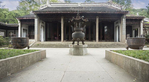 惠山古镇景区-张中丞庙