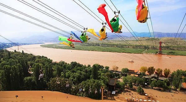 沙坡头-黄河滑索