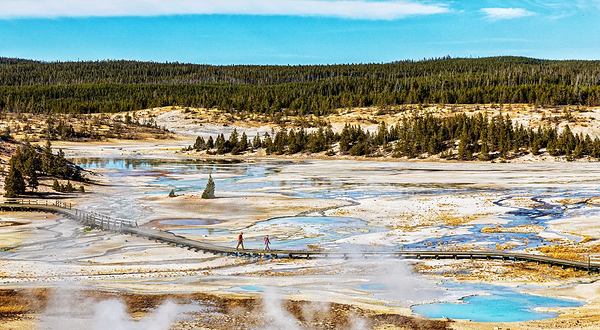 诺里斯间歇泉盆地