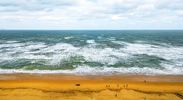 烟台金沙滩海滨公园-金沙滩海水浴场