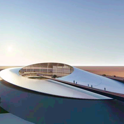 沙坡头旅游景区时空之门