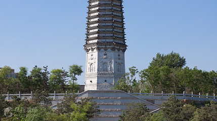 舍利塔滩地公园-无垢净光舍利塔第 4 张图片