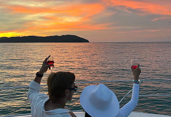 兰卡威夕阳帆船落日巡航第 28 张图片