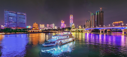 邕江夜游第 9 张图片