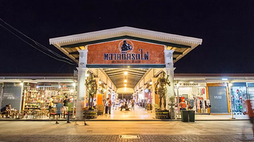 席娜卡琳火车夜市