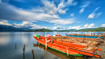 猪槽船游湖（大落水码头）