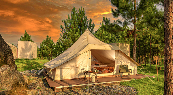 英德积庆里仙湖GoSafari帐篷露营地