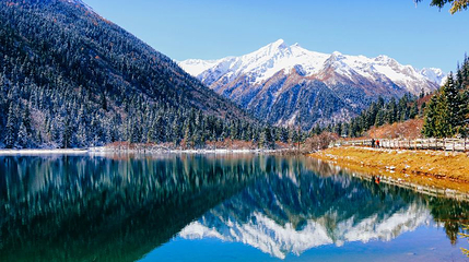 达古冰川风景名胜区-观景台第 1 张图片