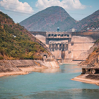 二滩水电站观景台