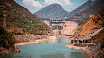 二滩水电站观景台