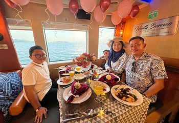 亚庇北婆罗洲游轮日落巡航(蓝海之星)第 11 张图片