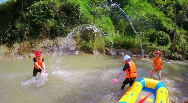 嵊州清溪漂流