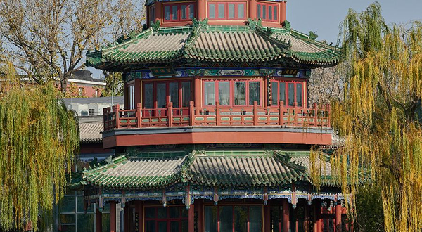 什刹海后海-望海楼