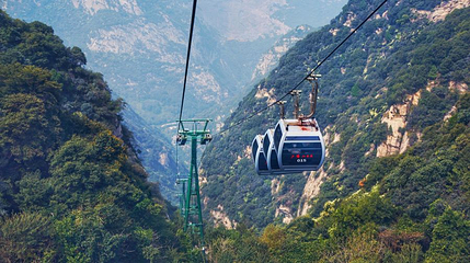 少华山索道第 1 张图片