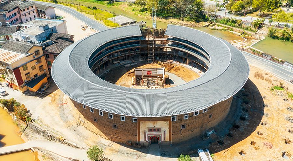 永定土楼民俗文化村-环兴楼