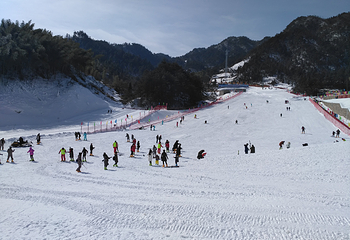 天柱山滑雪胜地第 13 张图片
