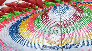 纳帕海石卡雪山最大经幡打卡点