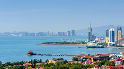 栈桥公园-青岛湾景观区第 1 张图片